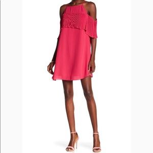 ✨NWT Rachel Roy Pink Cold Shoulder Dress✨